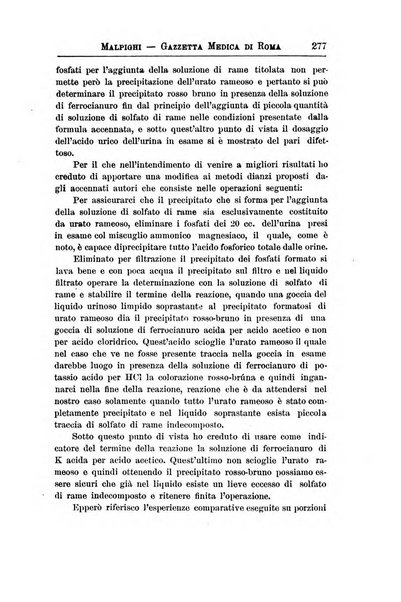 Gazzetta medica Malpighi