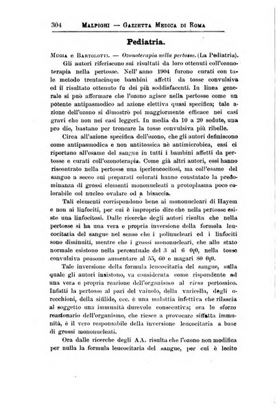 Gazzetta medica Malpighi