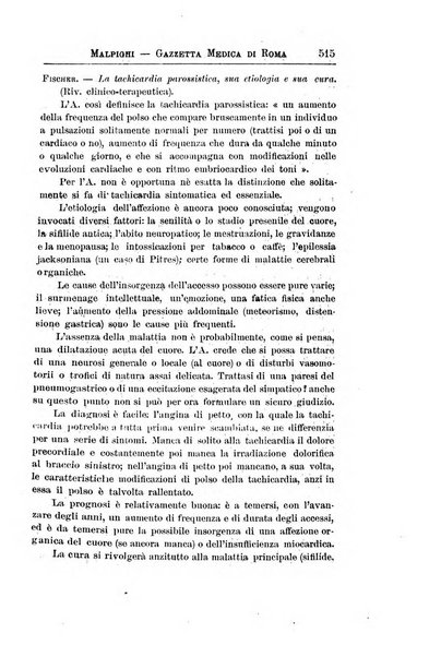 Gazzetta medica Malpighi