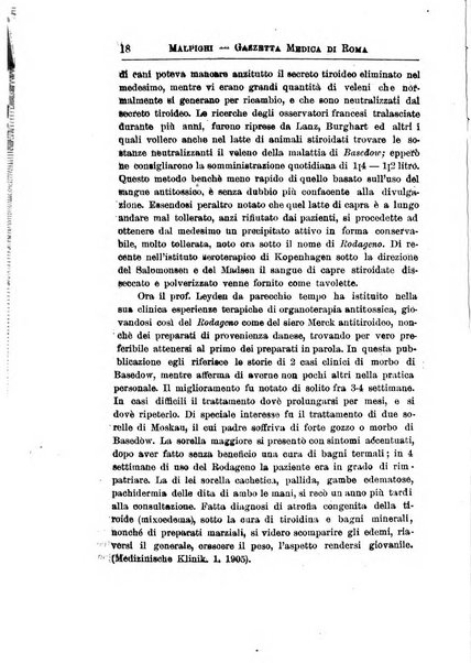 Gazzetta medica Malpighi