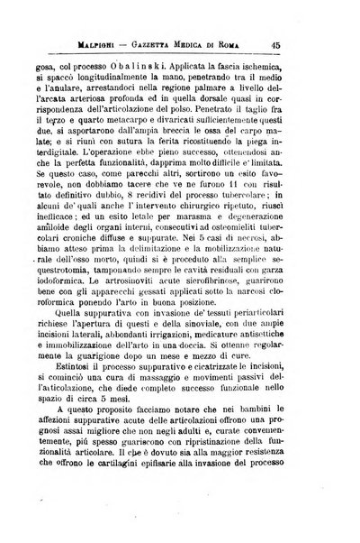 Gazzetta medica Malpighi