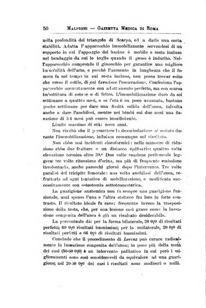 Gazzetta medica Malpighi