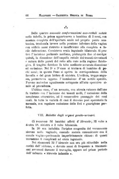 Gazzetta medica Malpighi