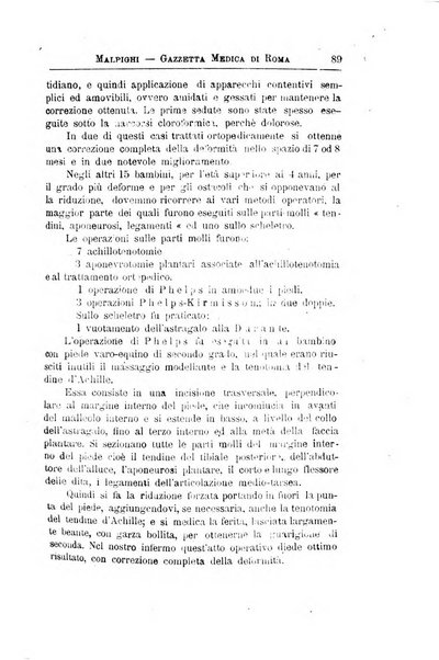 Gazzetta medica Malpighi