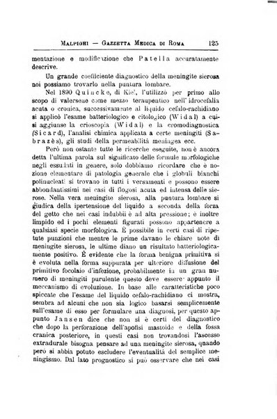 Gazzetta medica Malpighi