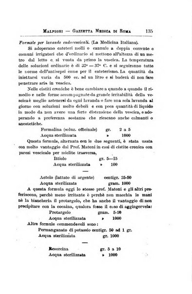 Gazzetta medica Malpighi