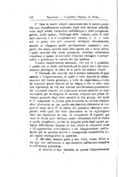 Gazzetta medica Malpighi