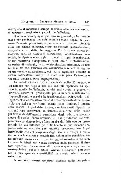 Gazzetta medica Malpighi