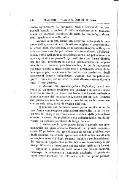 Gazzetta medica Malpighi