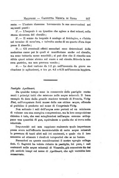 Gazzetta medica Malpighi