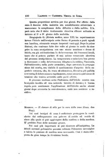 Gazzetta medica Malpighi