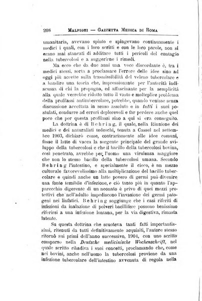 Gazzetta medica Malpighi