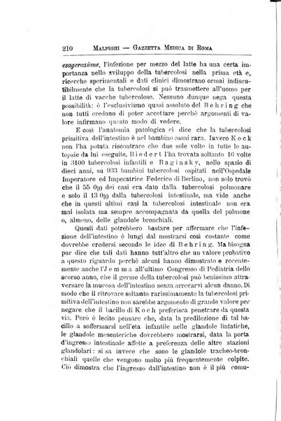 Gazzetta medica Malpighi