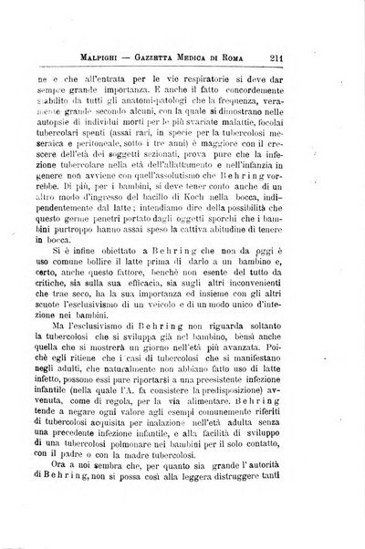 Gazzetta medica Malpighi