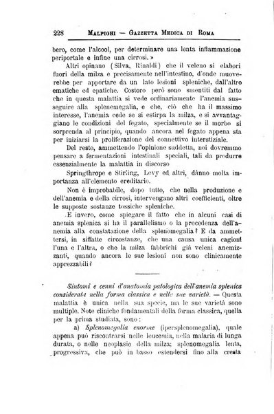 Gazzetta medica Malpighi