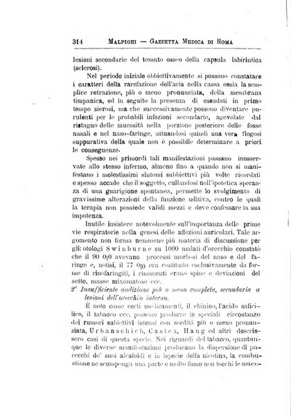 Gazzetta medica Malpighi