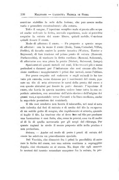 Gazzetta medica Malpighi