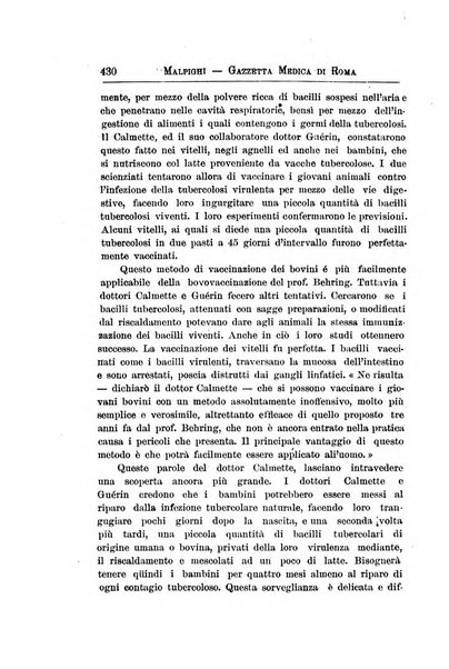 Gazzetta medica Malpighi