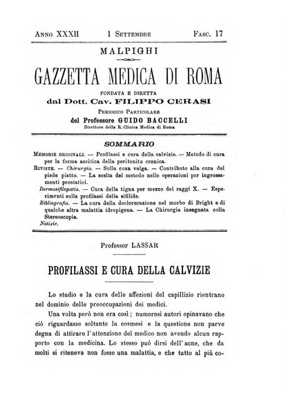 Gazzetta medica Malpighi