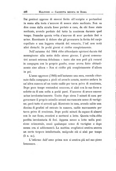 Gazzetta medica Malpighi