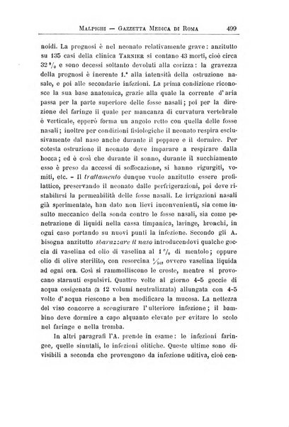 Gazzetta medica Malpighi