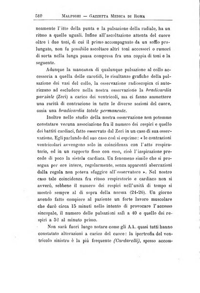 Gazzetta medica Malpighi