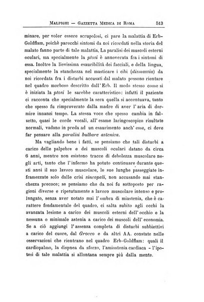 Gazzetta medica Malpighi