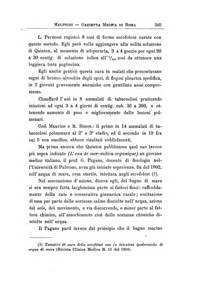 Gazzetta medica Malpighi