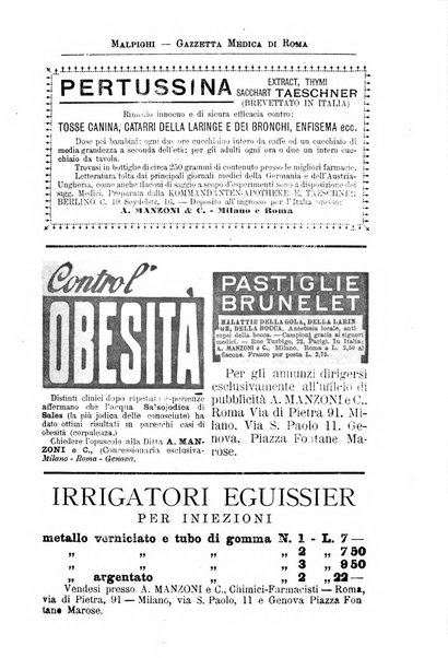 Gazzetta medica Malpighi