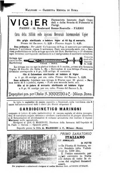 Gazzetta medica Malpighi