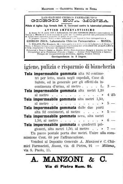 Gazzetta medica Malpighi