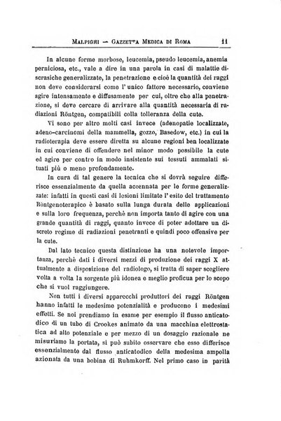 Gazzetta medica Malpighi