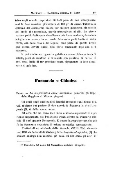 Gazzetta medica Malpighi