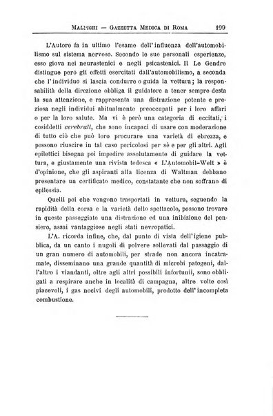 Gazzetta medica Malpighi