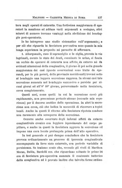 Gazzetta medica Malpighi