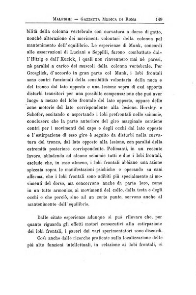 Gazzetta medica Malpighi