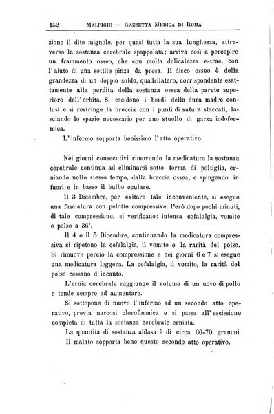 Gazzetta medica Malpighi