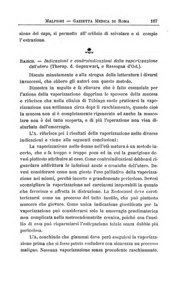 Gazzetta medica Malpighi