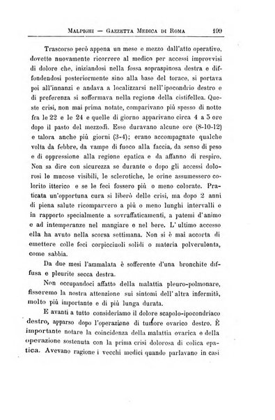 Gazzetta medica Malpighi