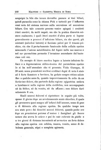 Gazzetta medica Malpighi