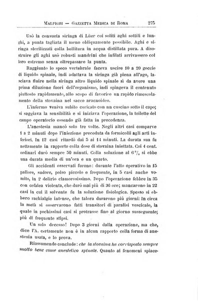 Gazzetta medica Malpighi