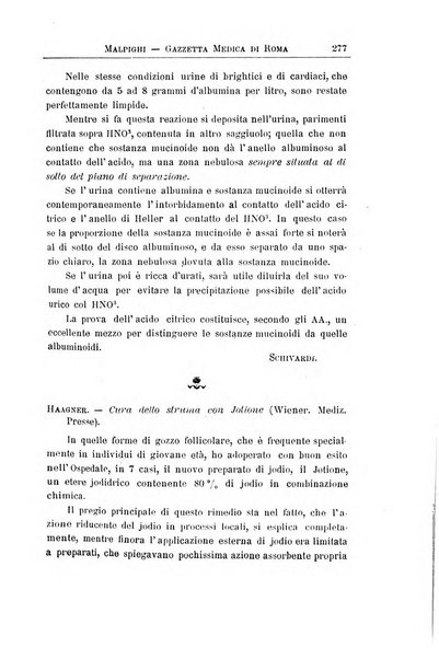 Gazzetta medica Malpighi