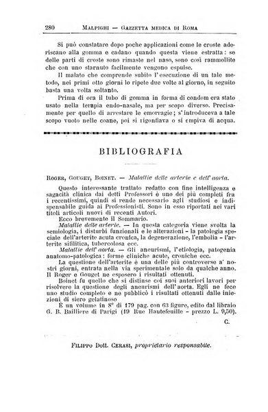 Gazzetta medica Malpighi