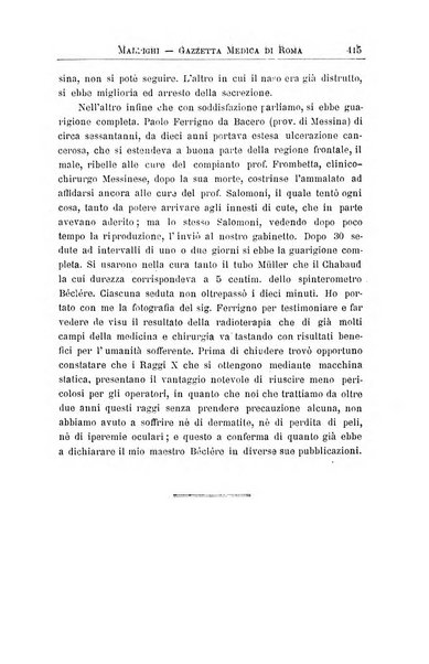 Gazzetta medica Malpighi