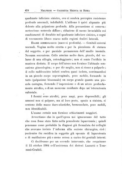 Gazzetta medica Malpighi