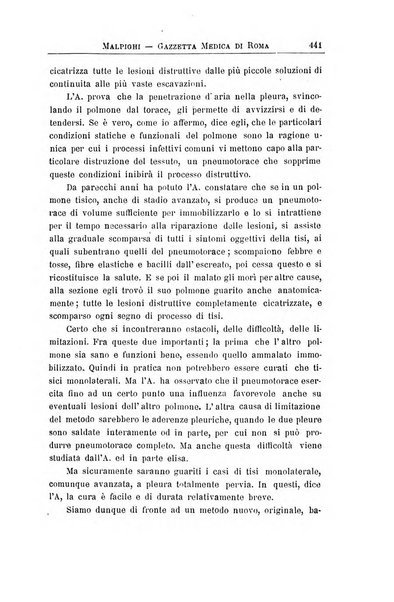 Gazzetta medica Malpighi