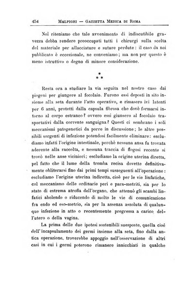 Gazzetta medica Malpighi