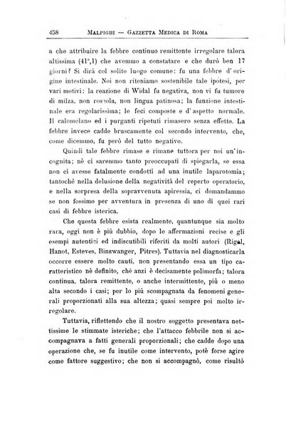 Gazzetta medica Malpighi