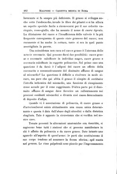 Gazzetta medica Malpighi