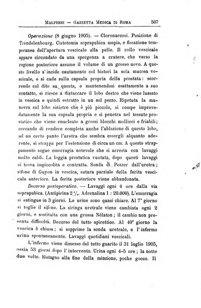 Gazzetta medica Malpighi